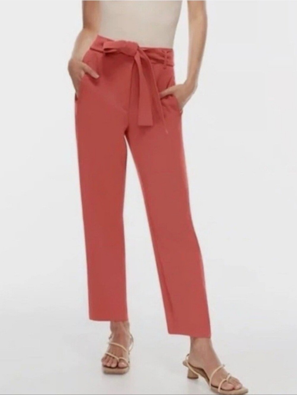 Aritzia Wilfred Tie-Waist Pants